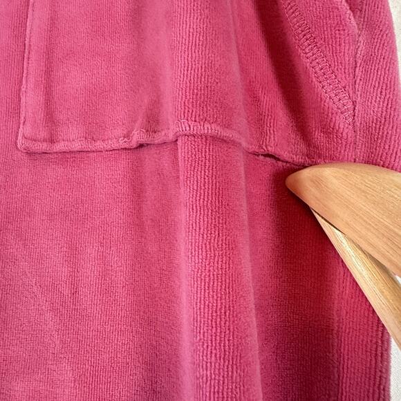 VTG Y2k Juicy Couture Pink Velour Track Pants SIZE MEDIUM Snap Pockets USA READ - Picture 6 of 15